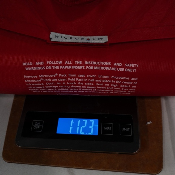 Lava Seat by Arctic Zone Heatable Seat Cushion Patented MicroCore Red - Picture 10 of 11